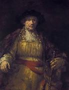 REMBRANDT Harmenszoon van Rijn Selbstportrat painting